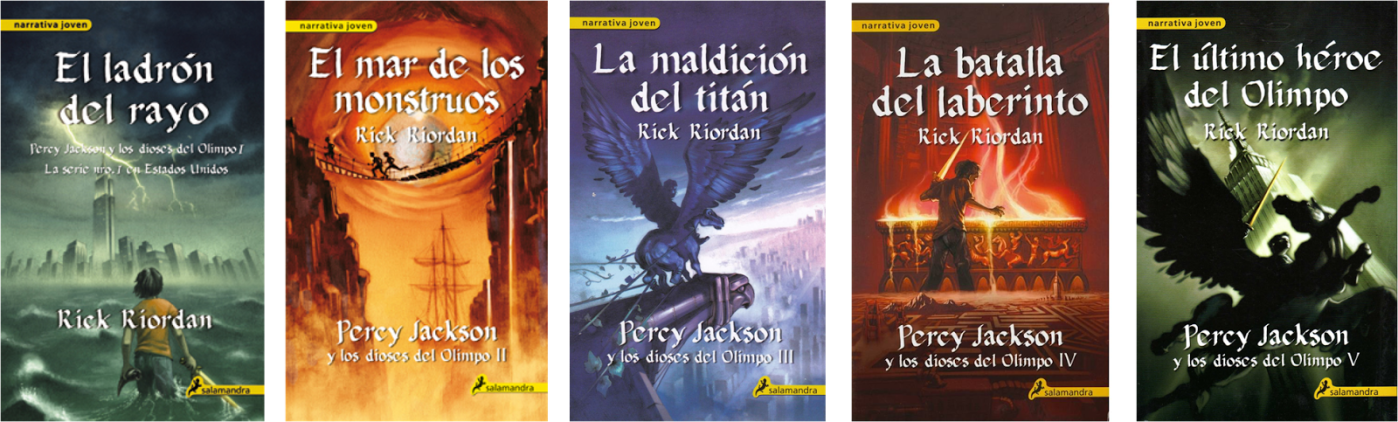 Percy Jackson y los dioses del Olimpo. – Libros: Percy Jackson.